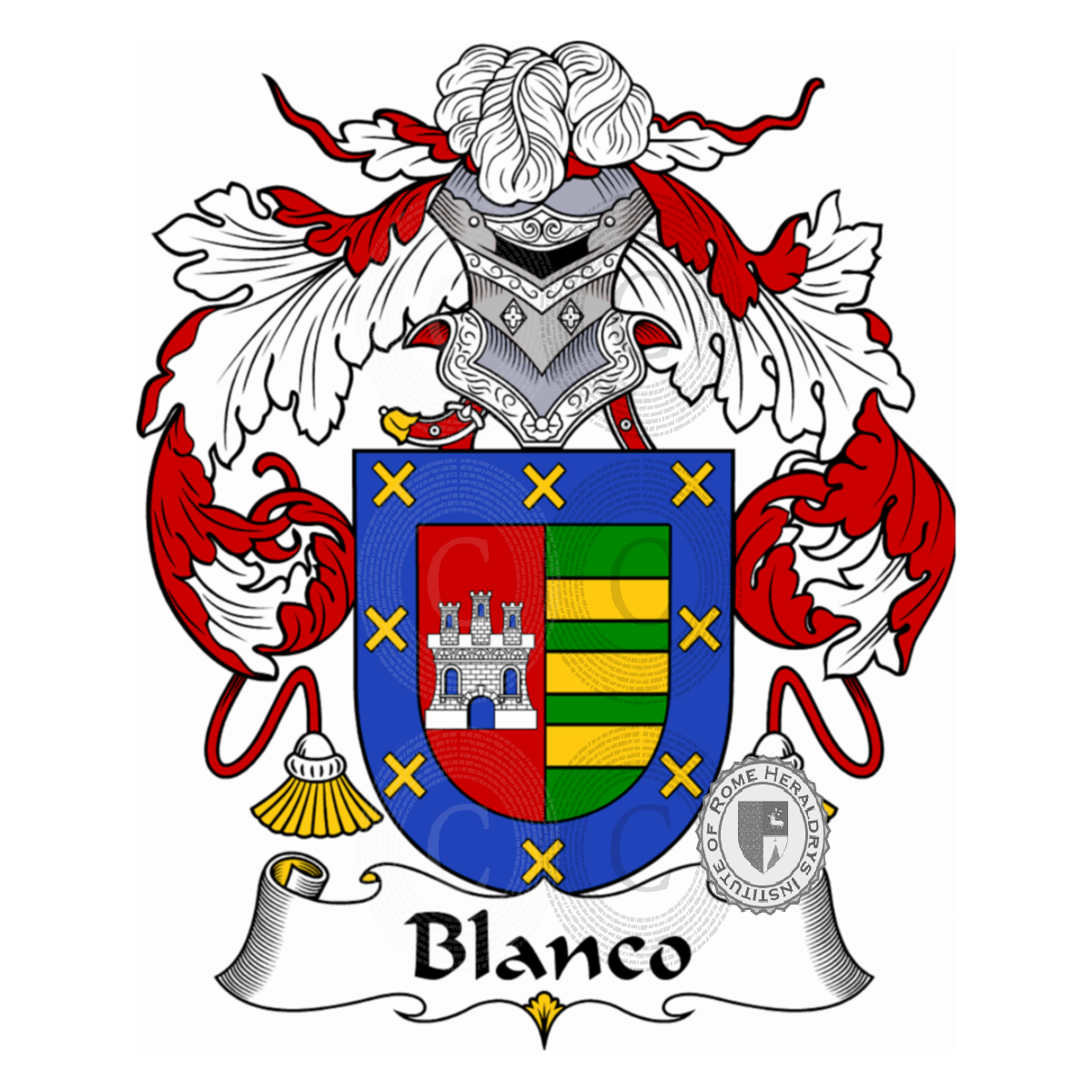 Escudo del apellido Blanco